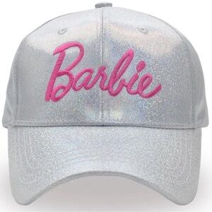 Barbie Hat For Women Pink Shimmer Glitter Shimmer Baseball Cap New